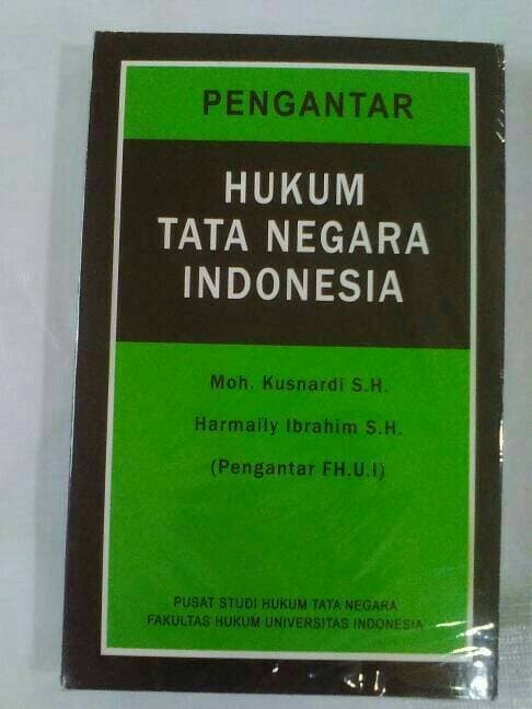 PENGANTAR HUKUM TATA NEGARA INDONESIA