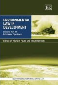 Environmental Laws in Depelopment Lessons from the Indonesian Experince